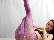 Redheads Ripped Tights and Bad Dragon Creampie 4/16