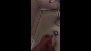 Pissing and jerk off