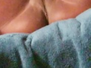 Pussy Play After Shower