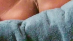 Pussy Play After Shower