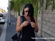 Slutty tourist on the road 15/16