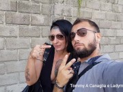 Slutty tourist on the road 16/16