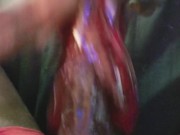 BBC Stroking With My Pussy Stroker