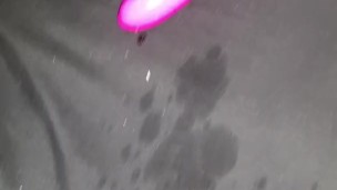 Lana Rhoades helped me squirt on my big pink dildo