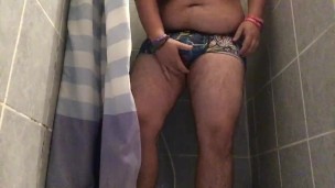 Trans FtM desperate to pee and wet himself