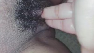 Sweetcandy plays with her wet pussy
