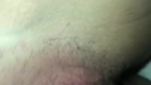 White girl with nice tits and thick ass plays with wet pussy