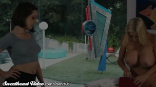 Jenna Knows How to Land a Job with Hot MILF Alexis Fawx!!