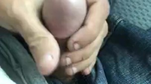 Amateur Jerking Off in Truck