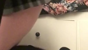 Puppy wags and paws at you