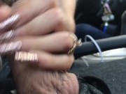 Watch how she clean the cum after a messy cumshot 10/16