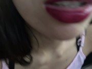 Watch how she clean the cum after a messy cumshot 13/16