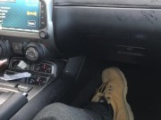 Watch how she clean the cum after a messy cumshot 9/16