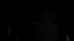 Sneaky pee in the dark outside