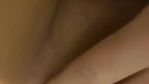 Fingering my pussy to orgasm