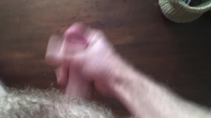 POV Solo Jerking Out a Load After Edging