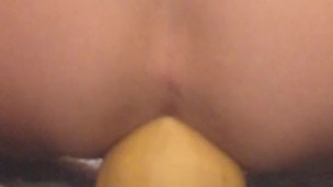 getting gaped by a big squash