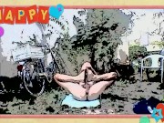 self footjob public gardeen 11/16