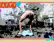 self footjob public gardeen 7/16