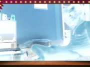 cumshoot by footjob fotr mistress Aude 1/16