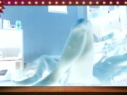 cumshoot by footjob fotr mistress Aude 7/16