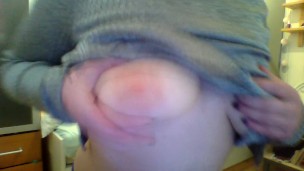 playing with my boobs