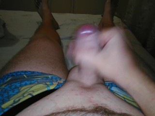 Solo guy masturbate