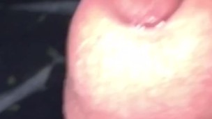 fucking my cock with a metal sound