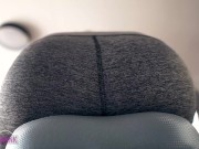 Sexercise, Orgasm on Exercise Bike in Yoga Pants - Ass View + Heart Rate 4/16