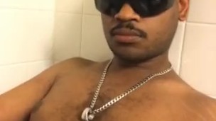 Relaxed in hot bubble bath