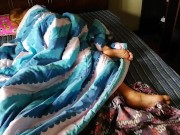 Fucking lazy teen all day in my house and shows her feet to everyone