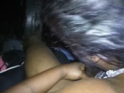 Homemade shy ebony sucking bbc 15/16