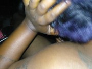 Homemade shy ebony sucking bbc 6/16