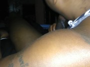 Homemade shy ebony sucking bbc 8/16