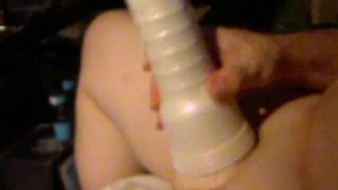 Pumping my Nicole Aniston Fleshlight