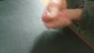 Quickie with my jeans on before work (thick load)