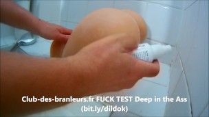 Fuck test : silicone dolls ass Depp In the Ass DILDOK by club des branleurs