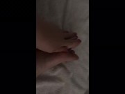 Carlycurvy feet dirty talk and cum countdown
