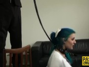 Tied up bdsm sub analized 3/16