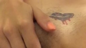 Dirty Latina watching herself