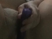 Masturbation with vibrator 2/16