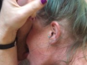 Sloppy Deep Throat Prostate Massage Rimjob Cumshot Swallow POV 10/16