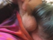 Sloppy Deep Throat Prostate Massage Rimjob Cumshot Swallow POV 13/16