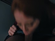 I Suck Stranger's cock in Shopping Center Bathrom and he Cum on my Face. 13/16