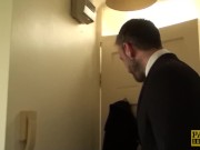 Subslut Harley Sin chubby body made jiggle with pounding 5/16