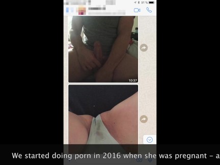 From Horny Pregnant Sexting To Porn Model - Our Sticky Story #GlowUp2018