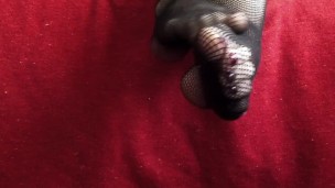Rubbing My Fishnet Stockings Together!