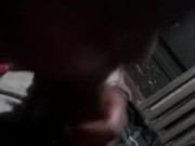 Homemade ebony wife blowing friend 14/16