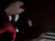 Homemade ebony wife blowing friend 2/16