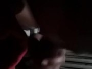 Homemade ebony wife blowing friend 3/16